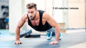 how many calories do push ups burn
