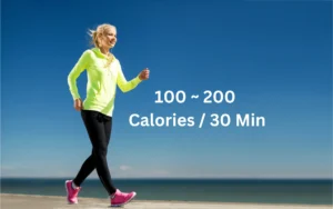 calories burned walking