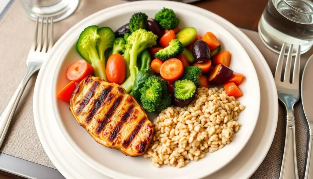 Diabetes-friendly meal