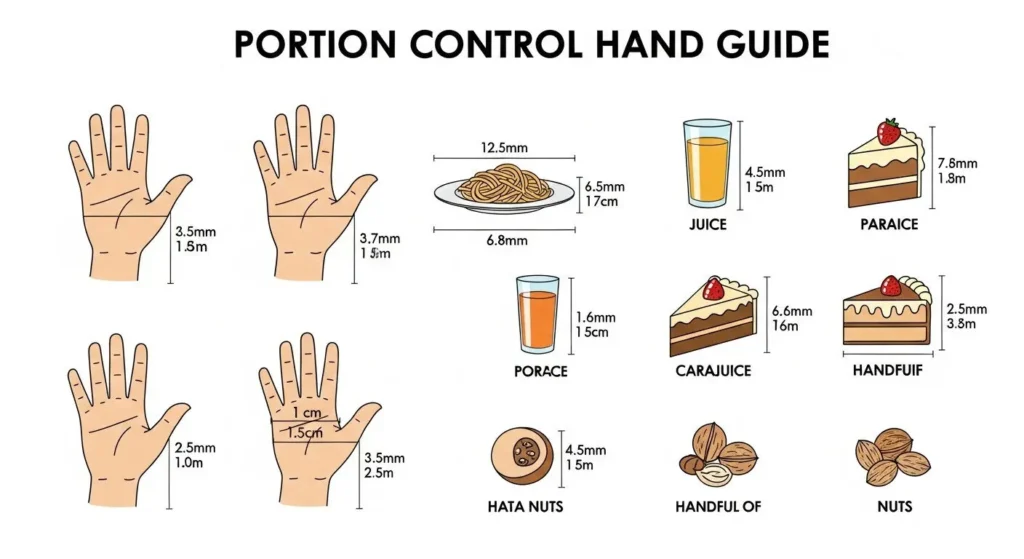 Portion Control Hand Guide