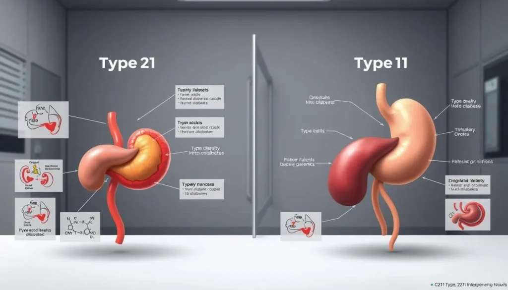 Type 2 Vs Type 1 Diabetes