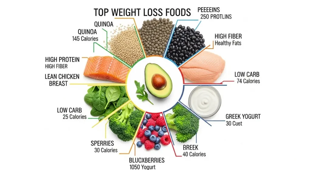 top 10 weight loss foods