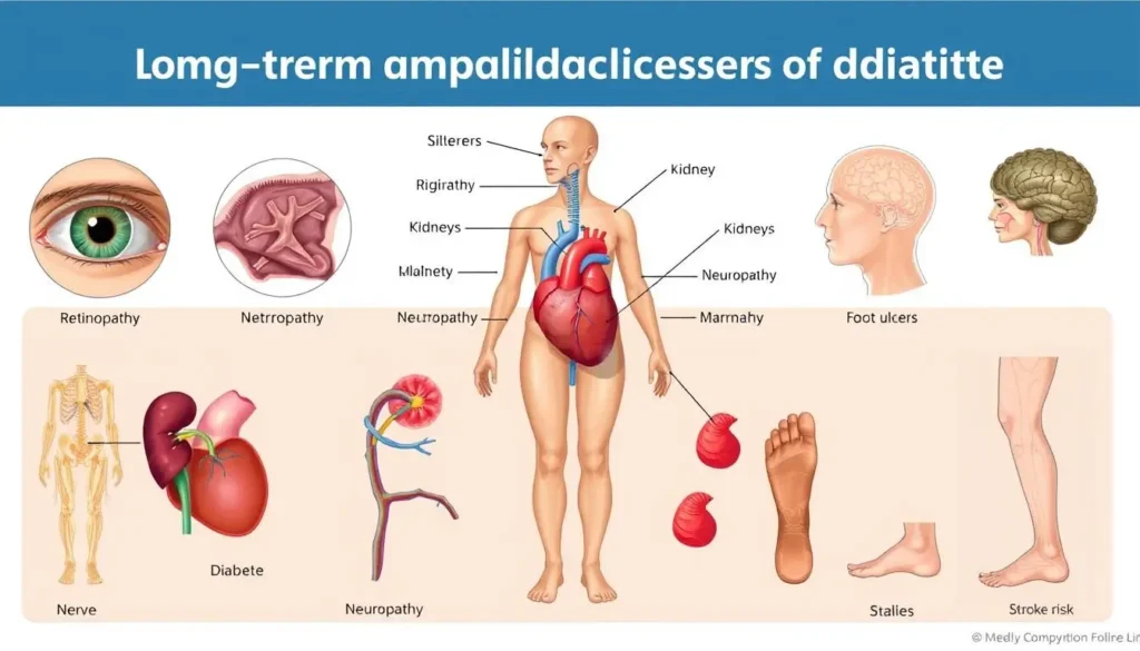 various diabetes complications