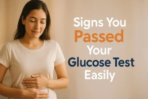 Signs You Passed Your Glucose Test