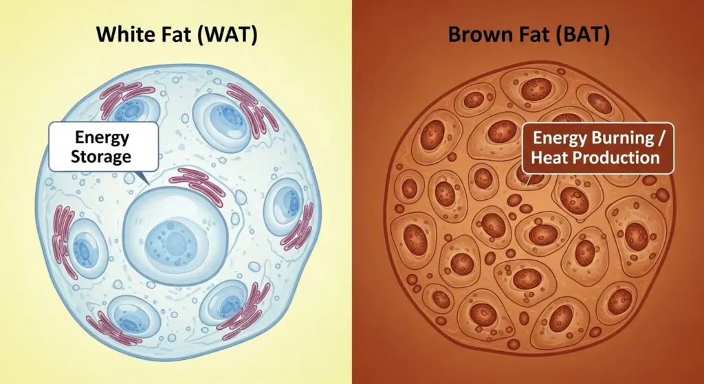 White Adipose Tissue and Brown Adipose Tissue