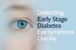early stage diabetes eyes symptoms