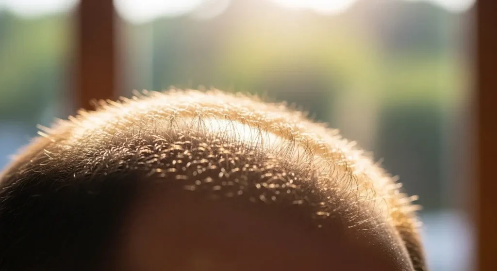 hair early regrowth