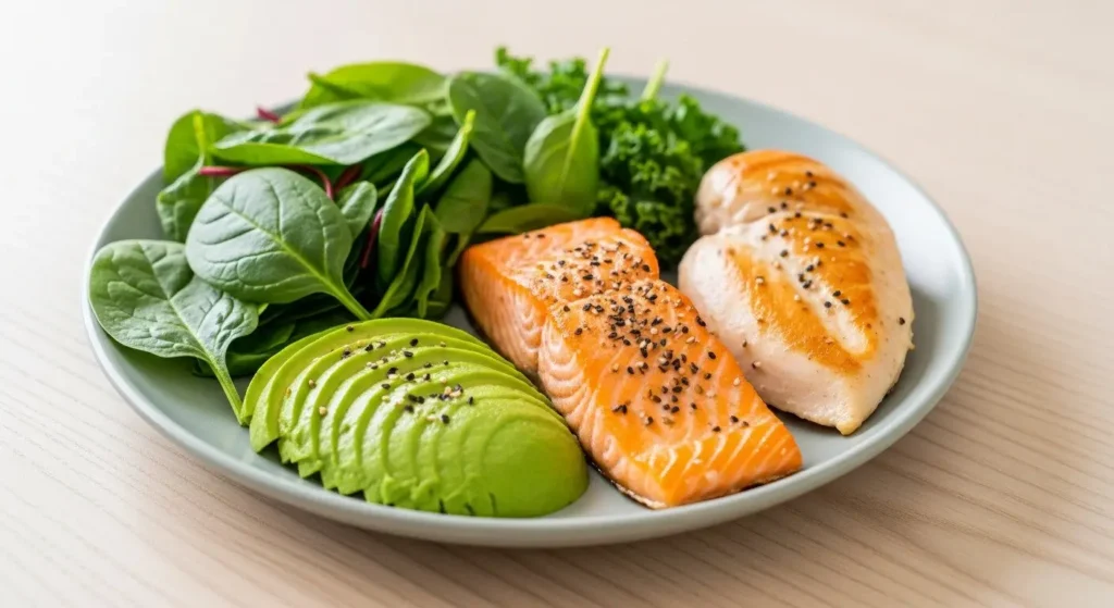 healthy meal plate