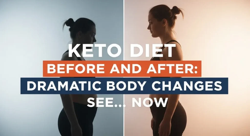 keto diet before and after