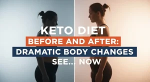 keto diet before and after