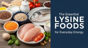lysine foods