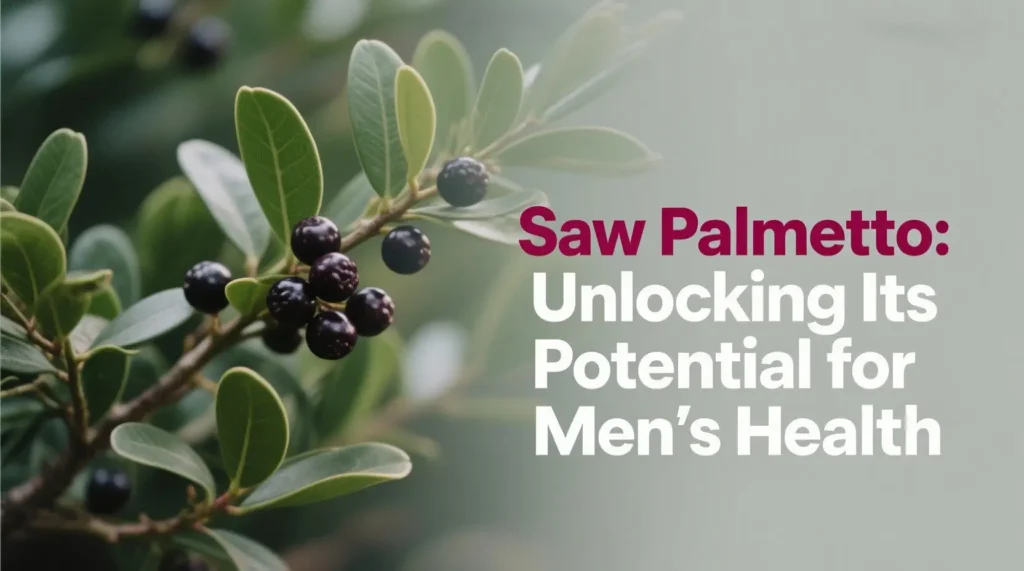 saw palmetto is good for what