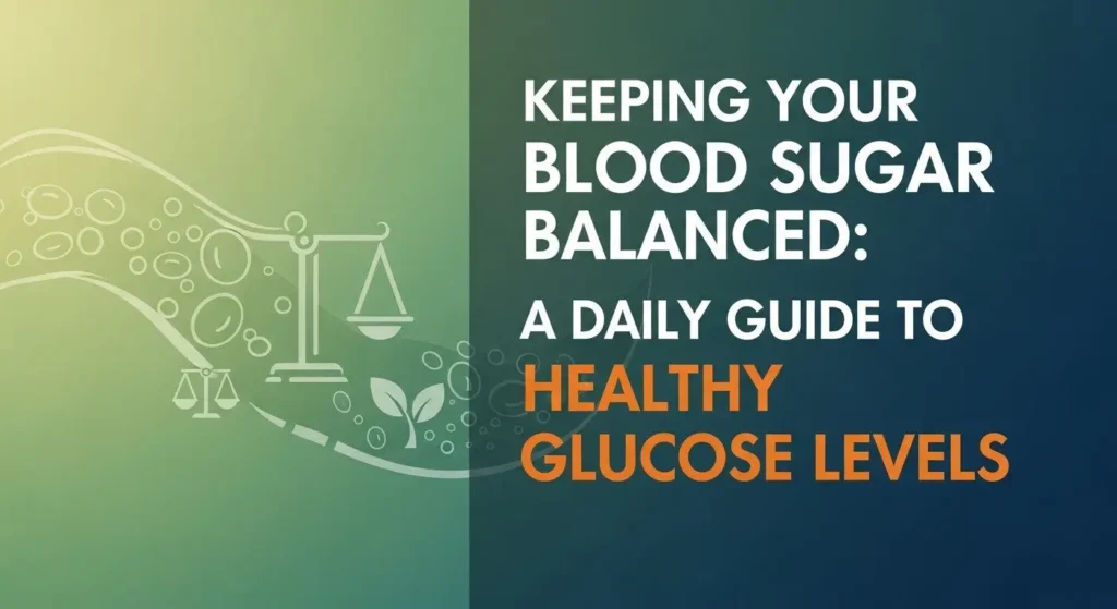 A Daily Guide to Healthy Glucose Levels