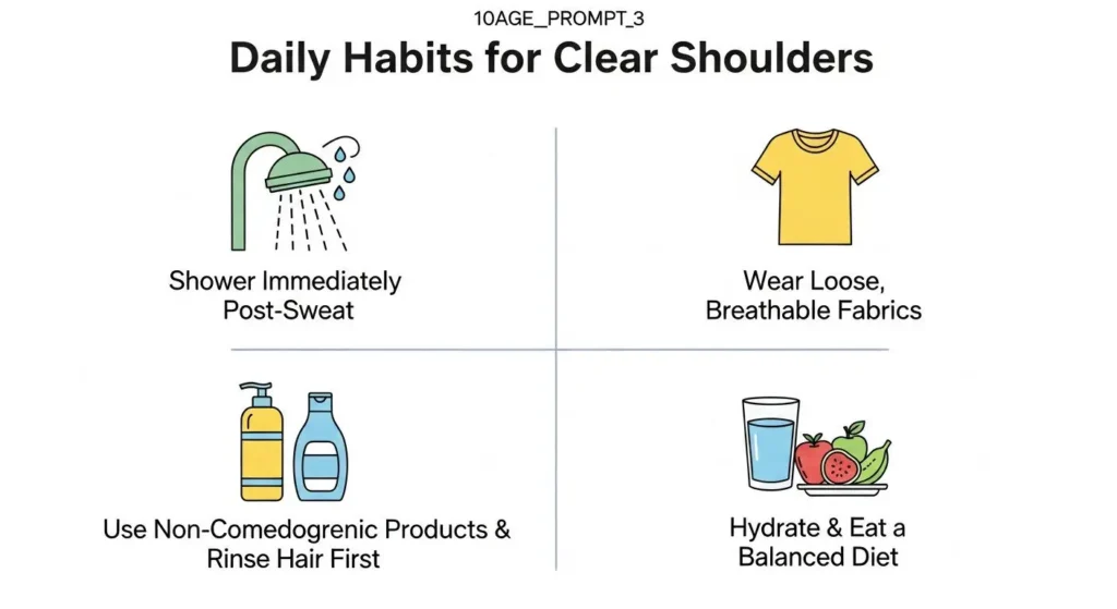 Daily Habits for Clear Shoulders