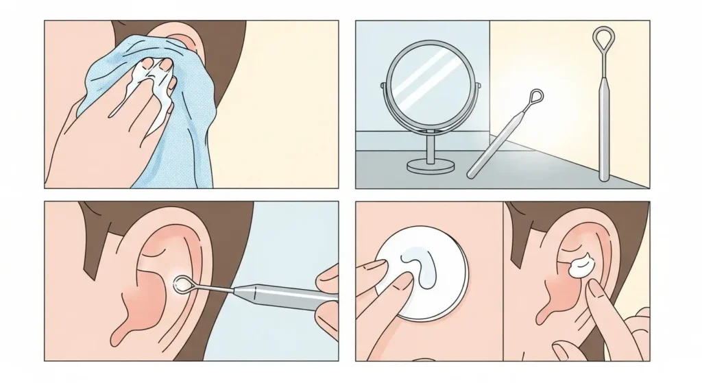 Safe Ear Blackhead Removal at Home