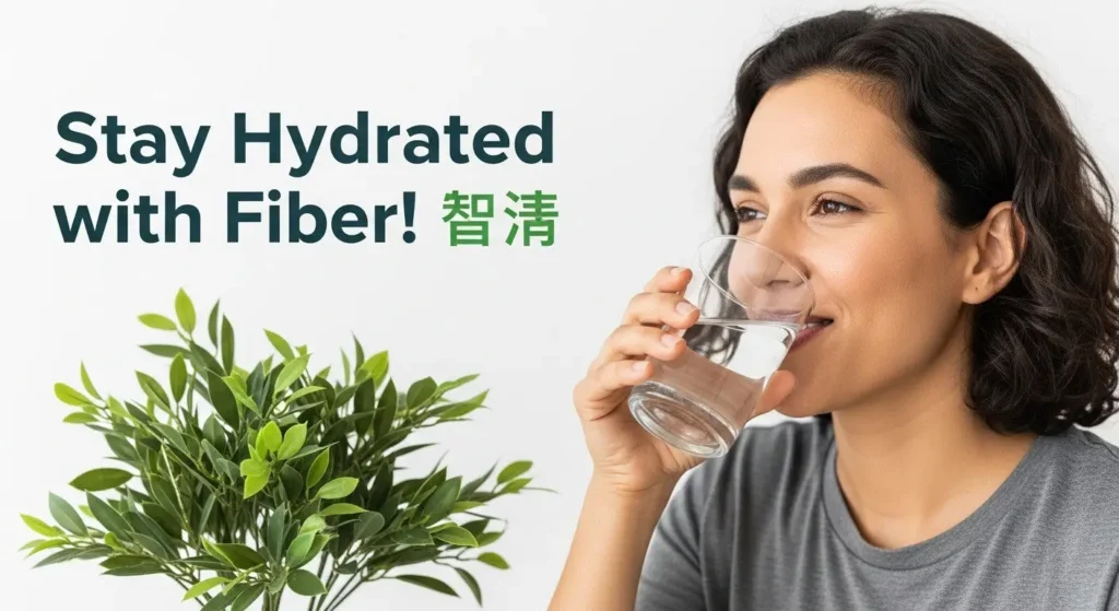 Stay Hydrated with Fiber