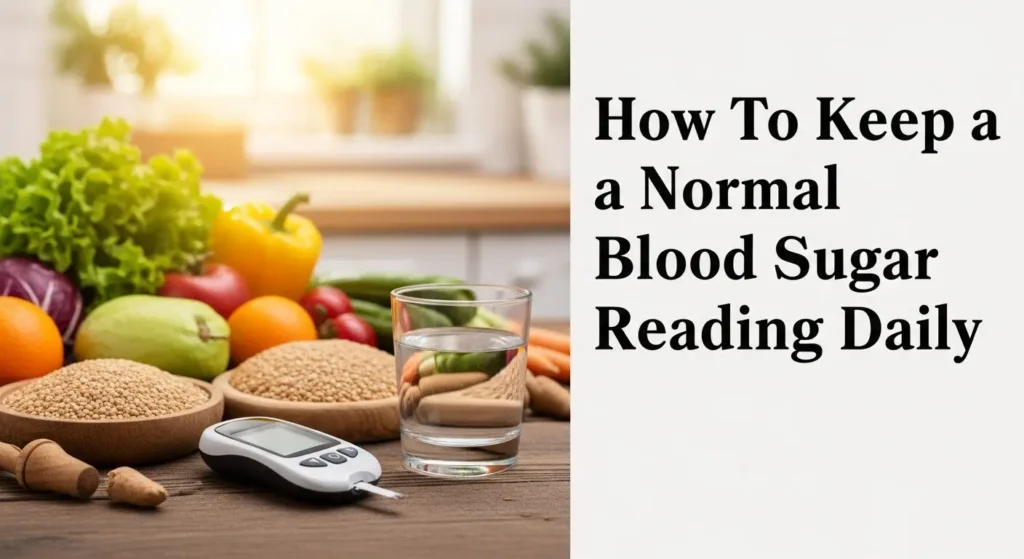 a Normal Blood Sugar Reading Daily