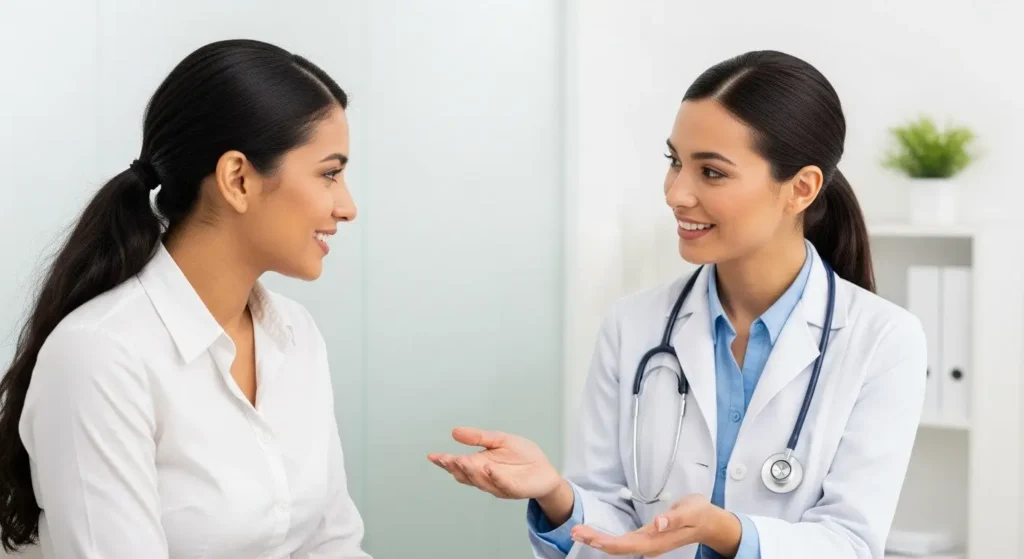 conversation between a patient and a doctor