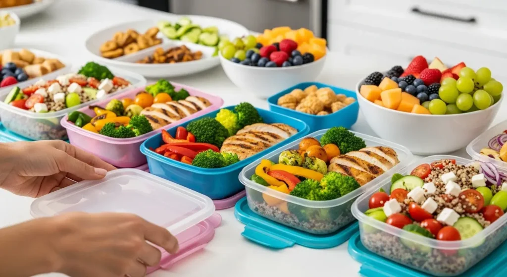 healthy meal prep