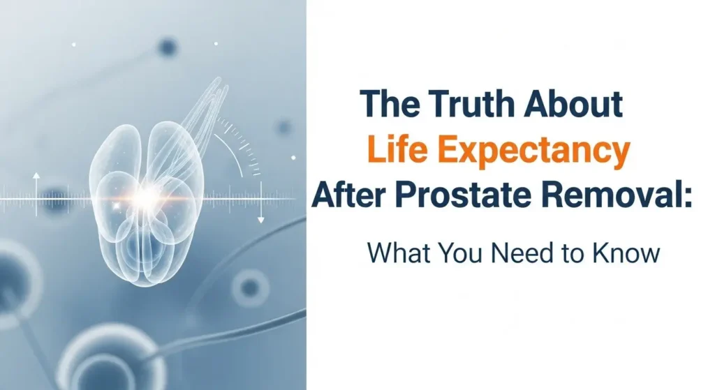 life expectancy after prostate removal