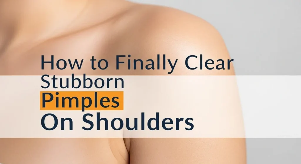 pimples on shoulders